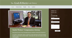 Desktop Screenshot of gradymartinlaw.com